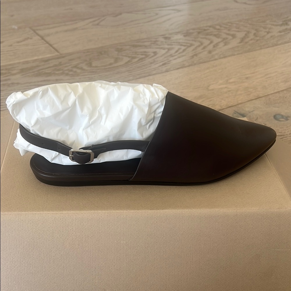 Jenni Kayne Brown Slingback Flats